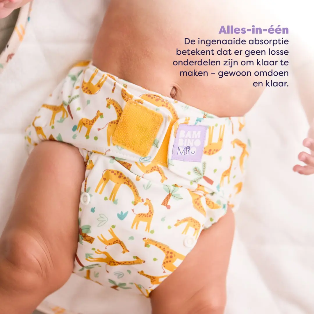 Bambino Mio Miosolo Alles-in-één Luier - Motief Tall Tales