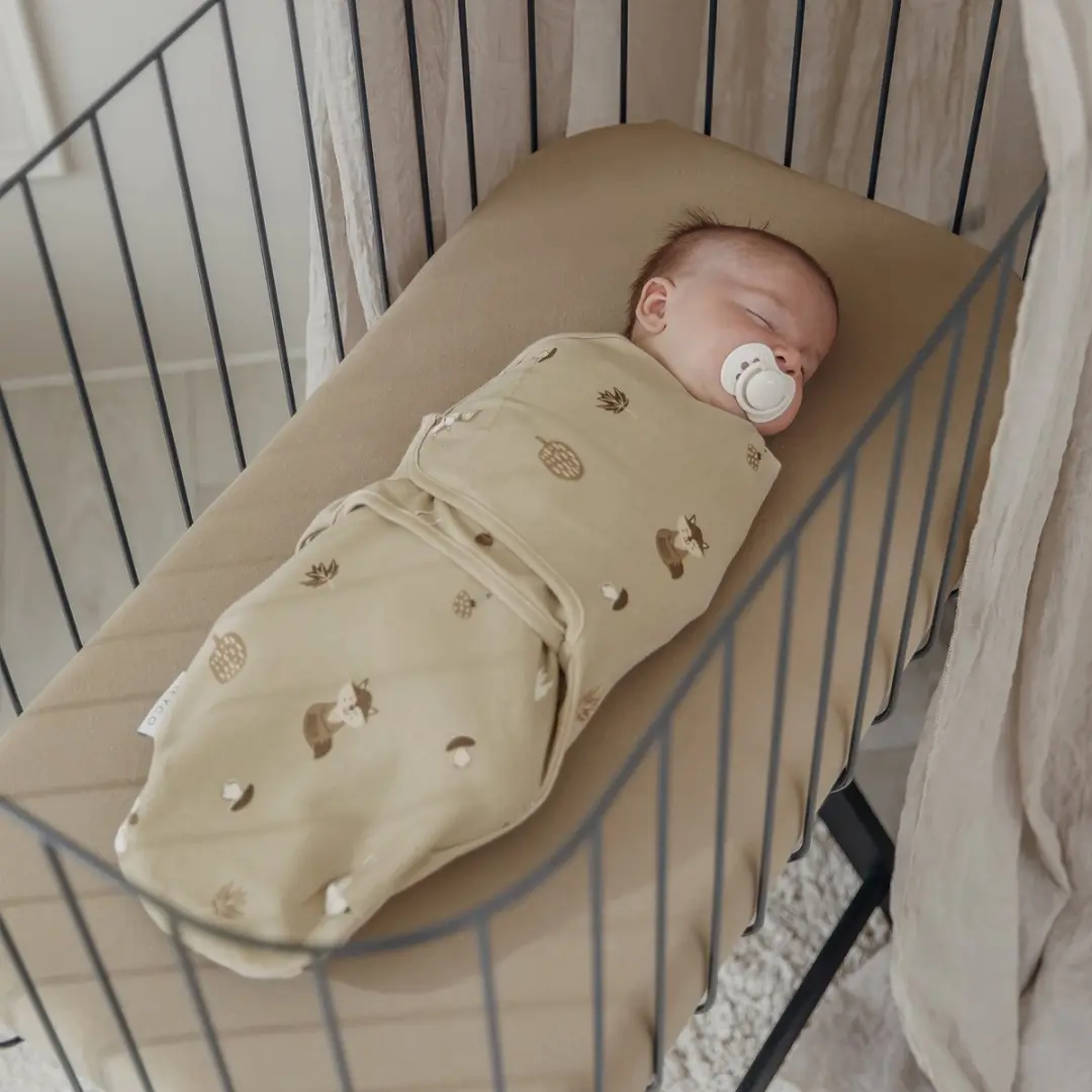 Meyco Baby Forest Animals Inbakerdoek - Sand - 2 Stuks