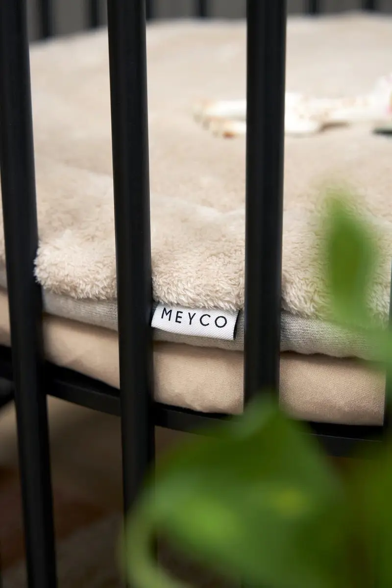 Meyco Baby Uni Hoeslaken Boxmatras 90/95cm - Sand