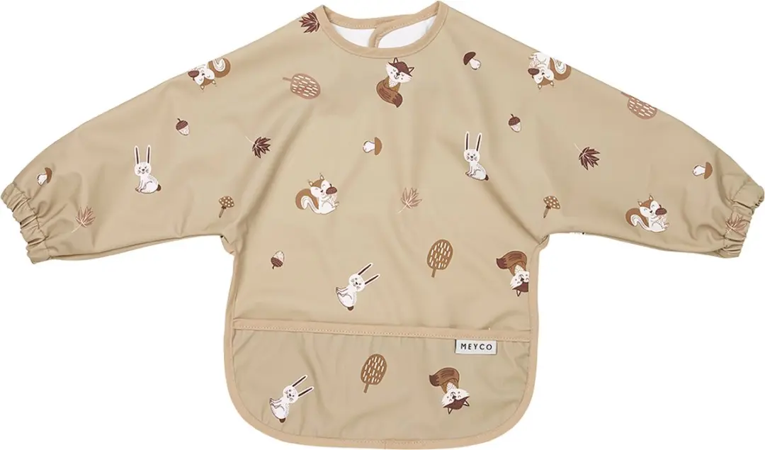 Meyco Baby Forest Animals mouwslab