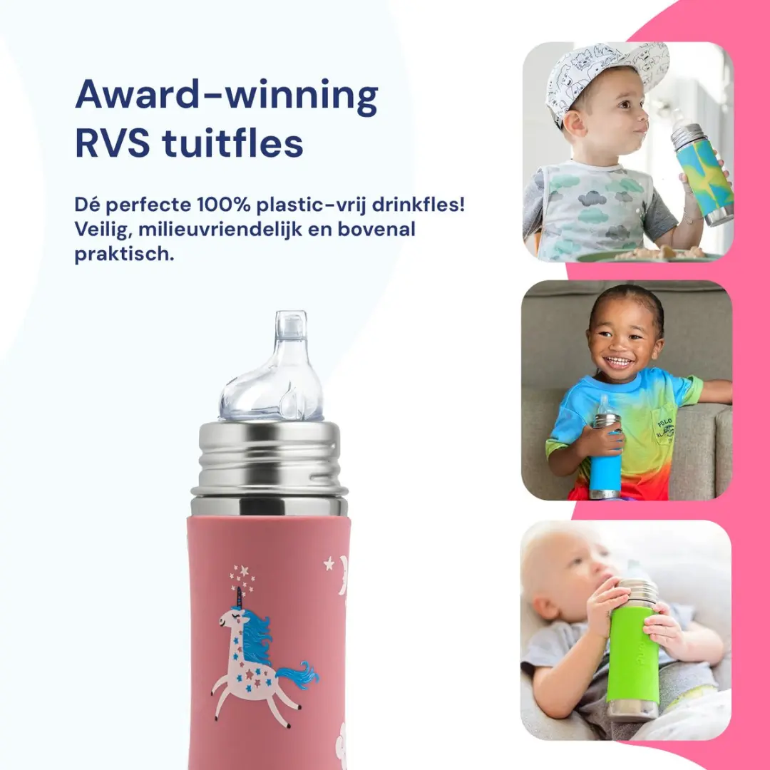 Pura Tuitfles 325ml - Roze Unicorn