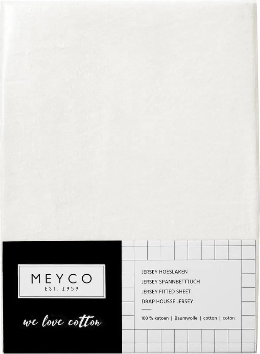 Meyco Baby Uni Hoeslaken Juniorbed - 70x140/150cm