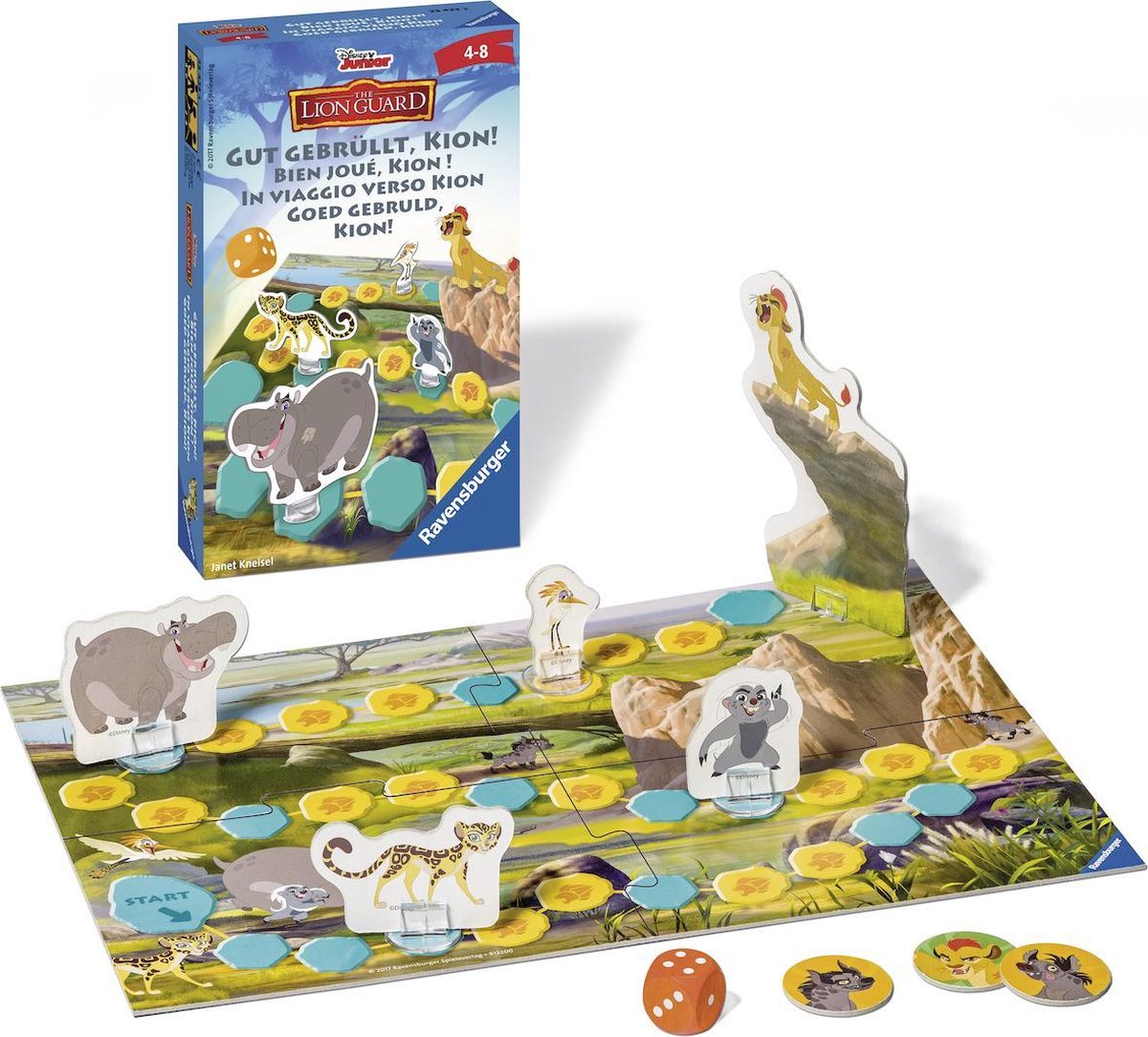 Ravensburger The Lion Guard goed gebrult, Kion! - pocketspel