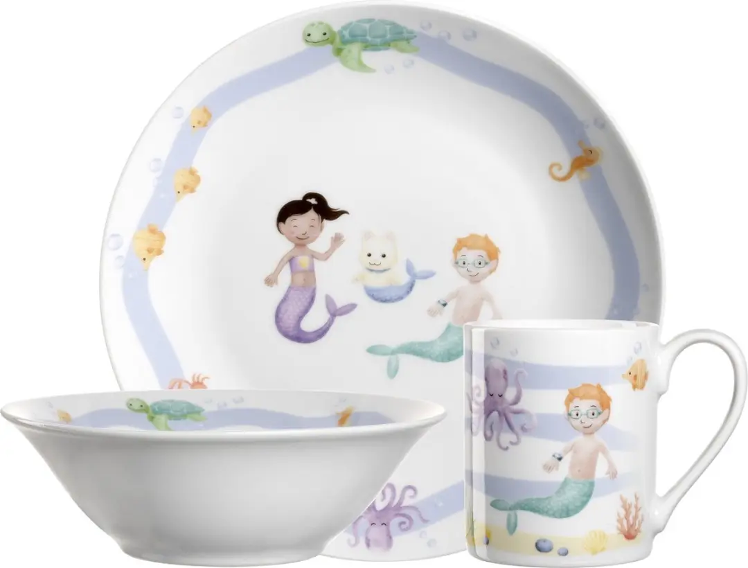 Leonardo AVVENTURA Zee Kinderservies Set 3-delig
