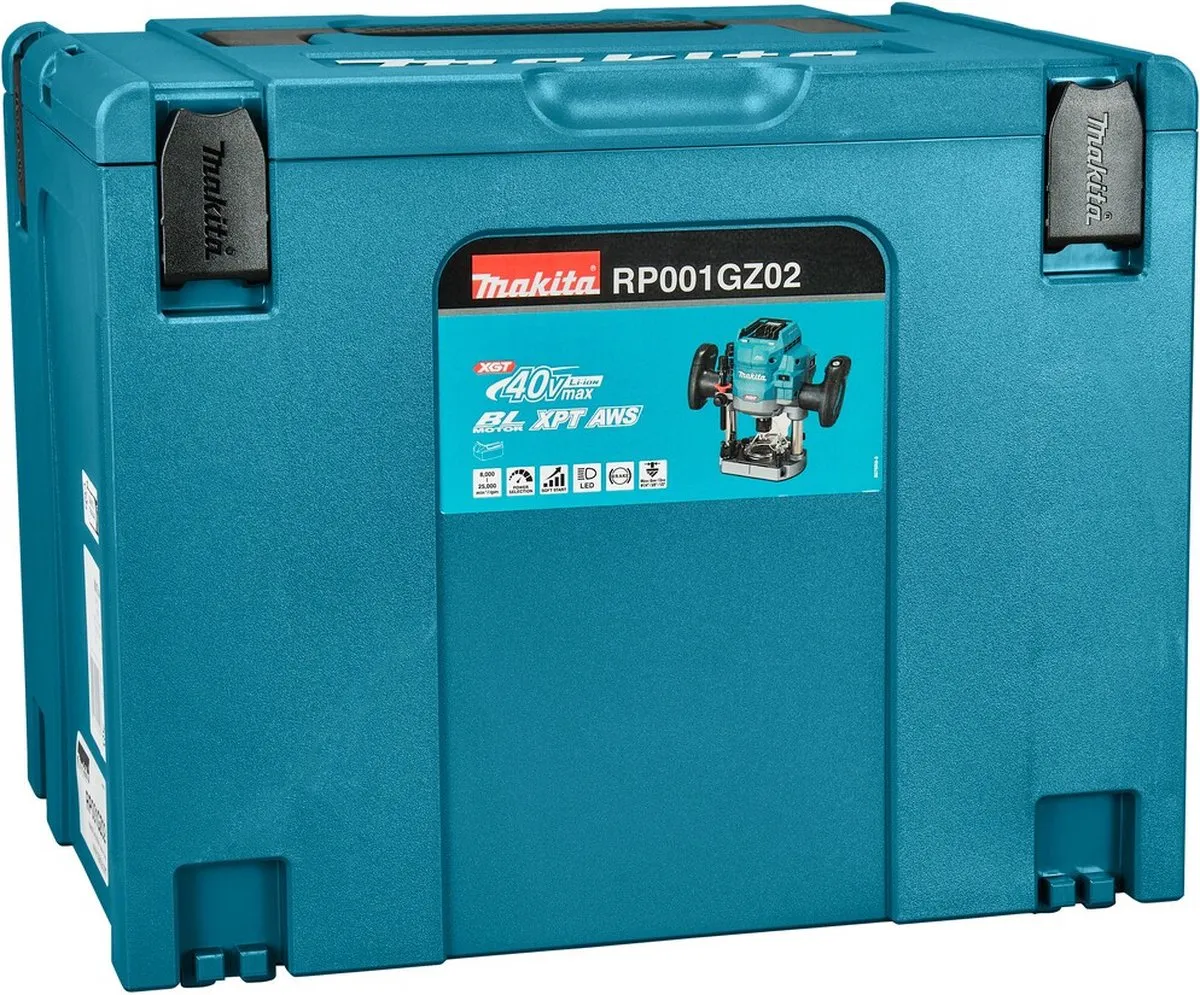 Makita RP001GZ02 XGT 40V Max Bovenfrees - Blauw