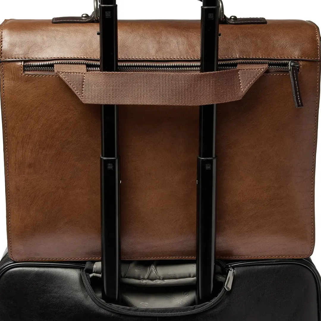 Castelijn & Beerens Rien Laptoptas 13.3" - RFID - Cognac