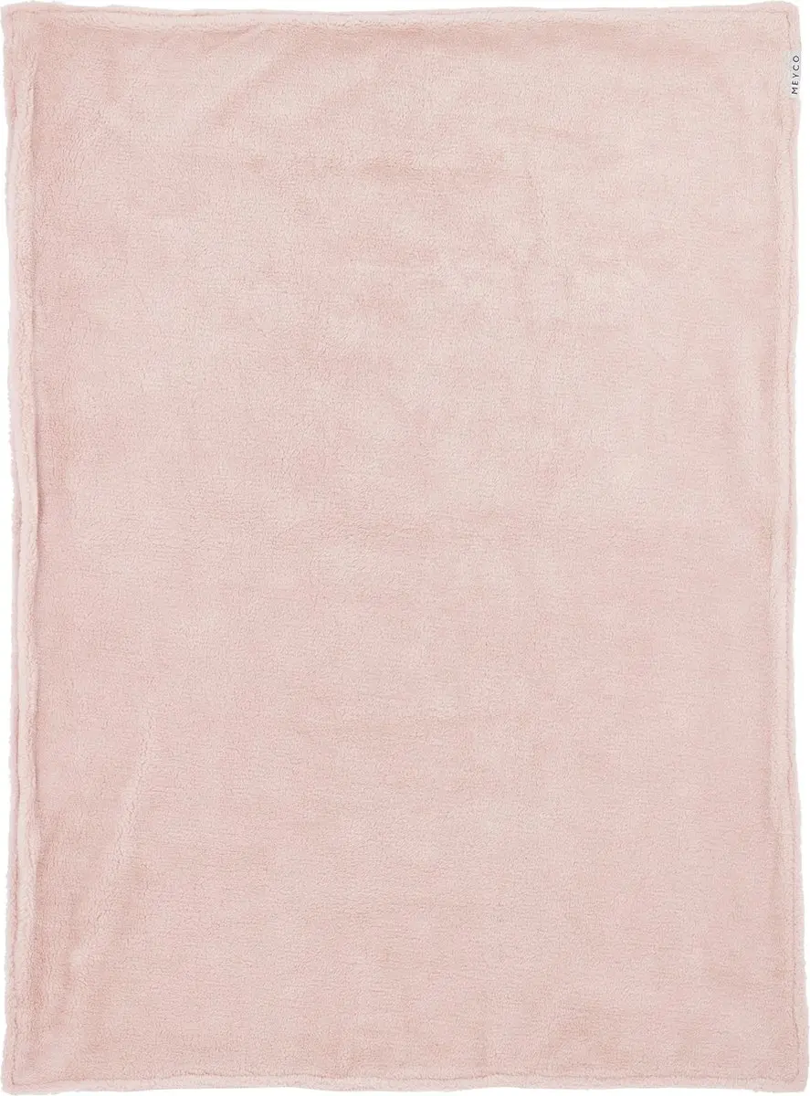 Meyco Baby Mini Knots Ledikantdeken Soft Pink 100x150cm - 2.0 TOG