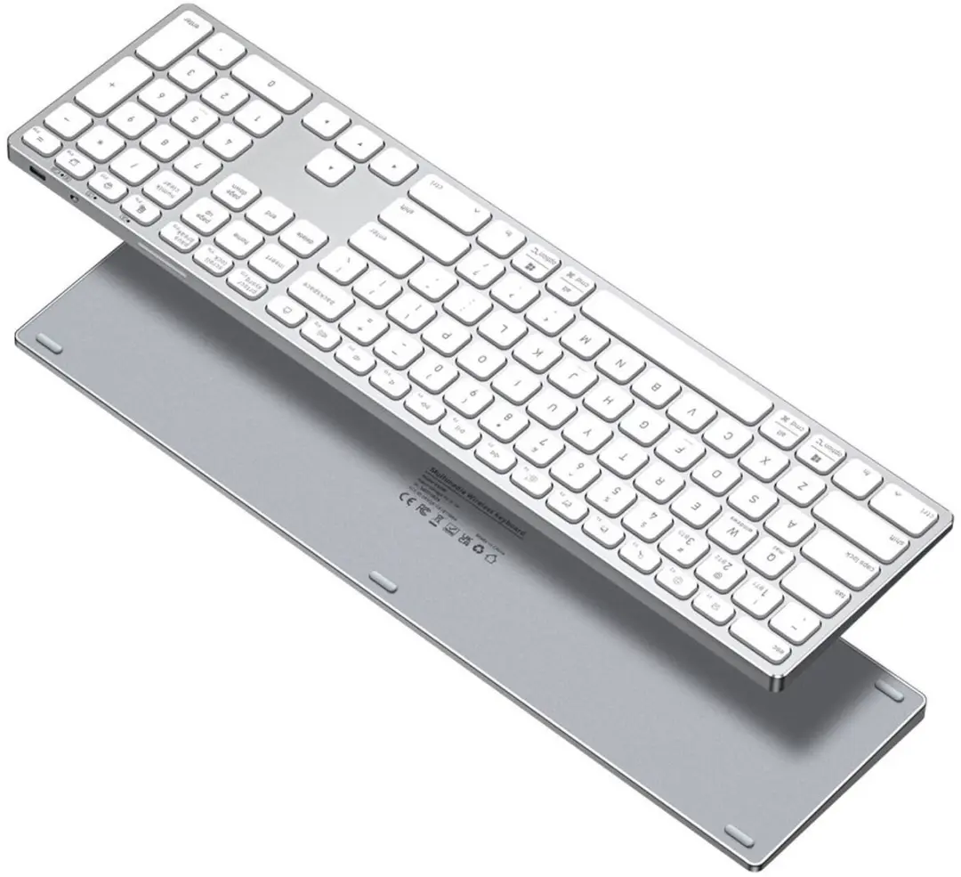 Dux Ducis Universeel Bluetooth Toetsenbord Wit