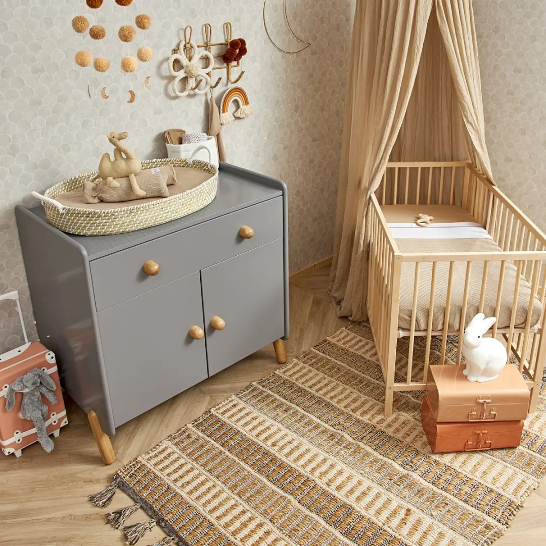 Meyco Baby Uni Klamboe 55cm - Sand - afbeelding 6 van 6