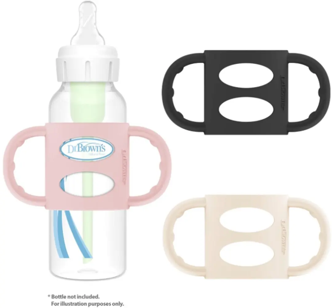 Dr. Brown's Siliconen Flessenhandgrepen Smalle Babyflessen