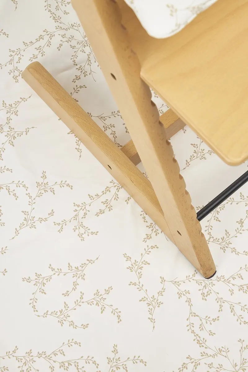 Meyco Baby Branches Kinderstoel Knijpmat - ⌀110cm - Sand