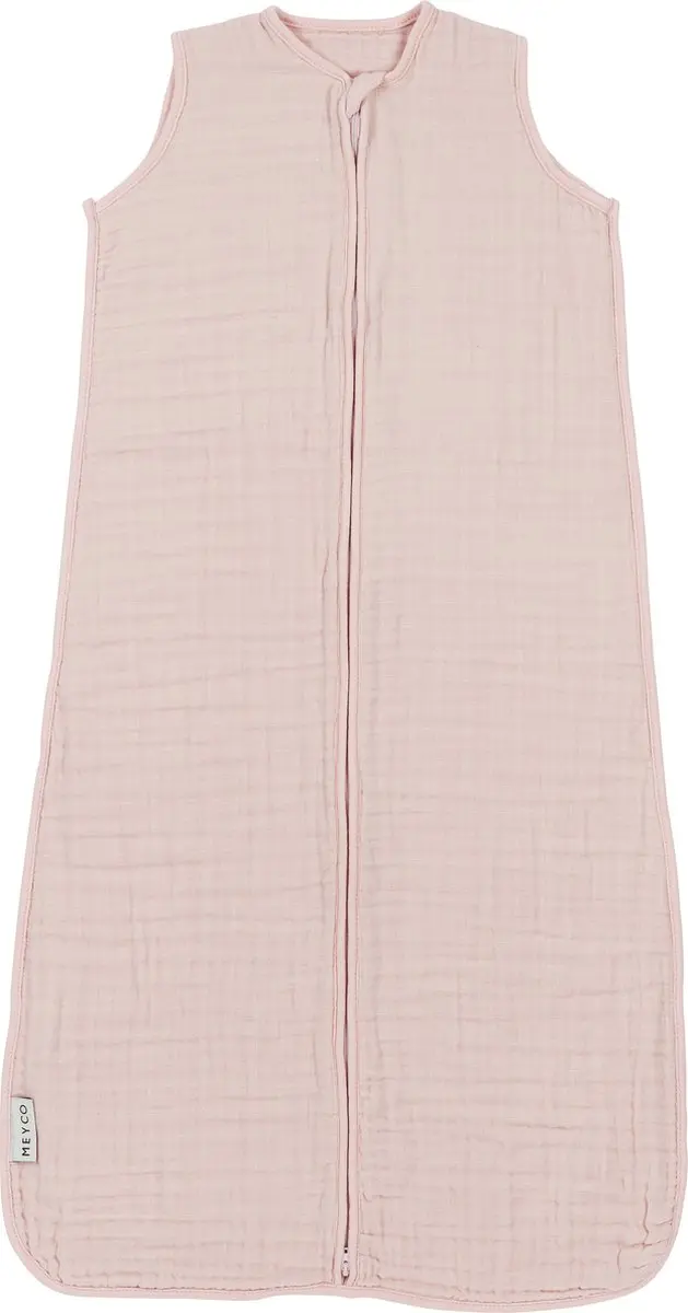 Meyco Baby Uni Zomerslaapzak Soft Pink 110cm