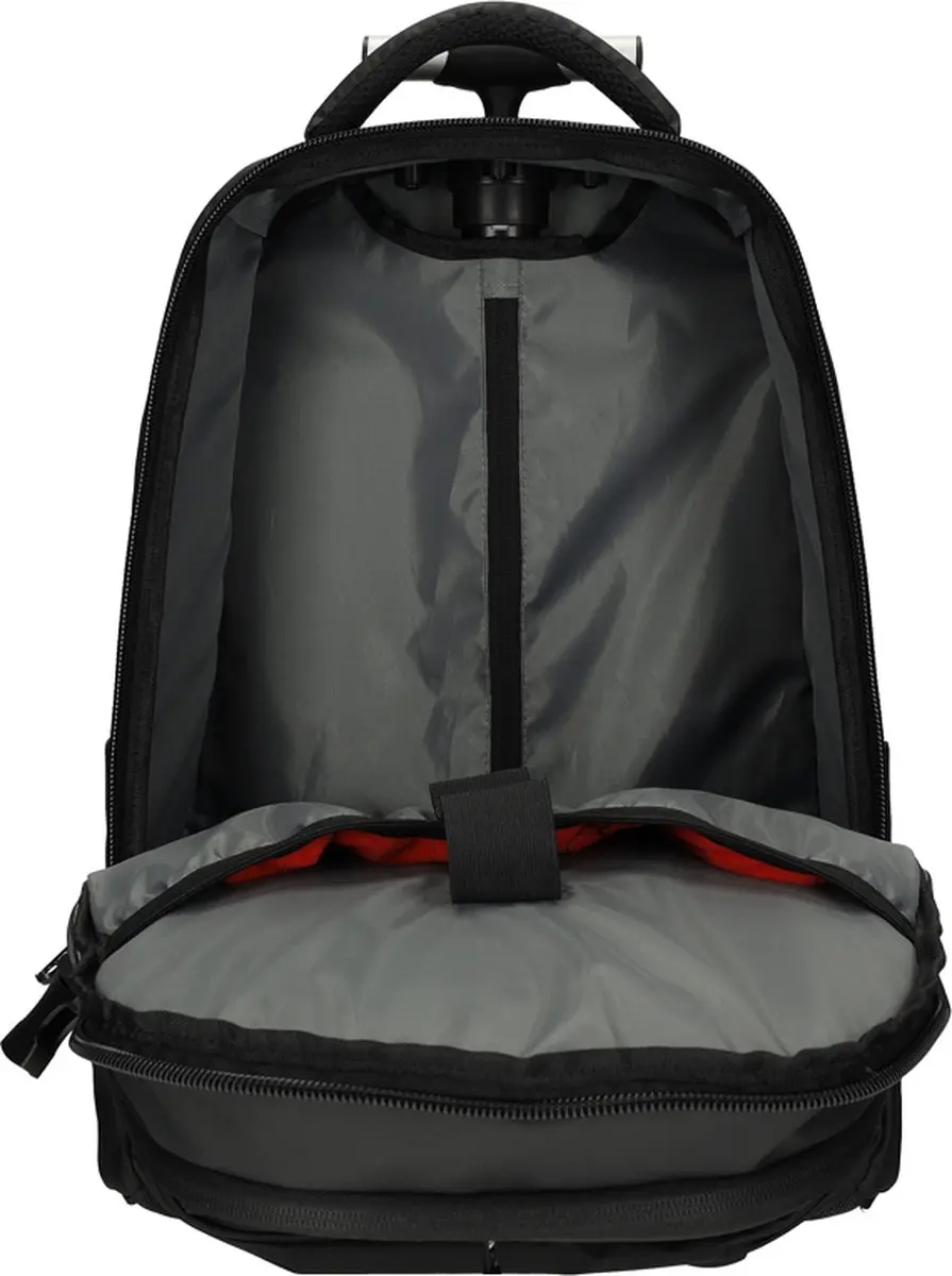 Enrico Benetti Northern Dames & Heren Laptoptrolley 17" - 10 Vakken - Zwart