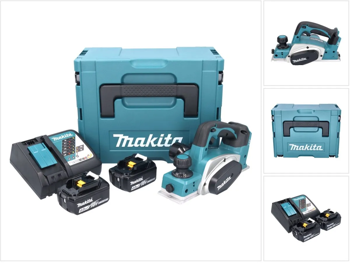 Makita DKP180RMJ Accu Schaafmachine - 82mm - 2mm