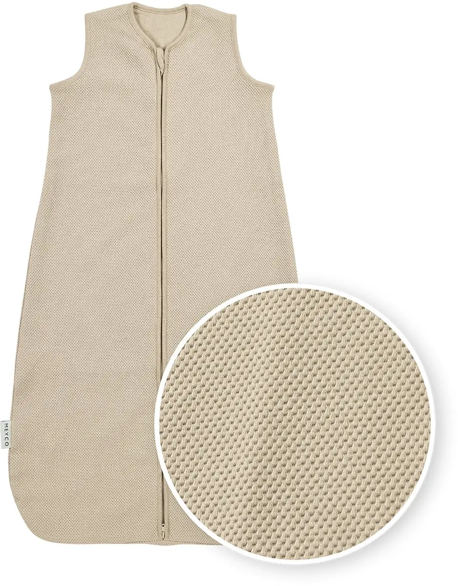 Meyco Baby Slaapzak Classic - Sand - 70cm - 1.0 TOG