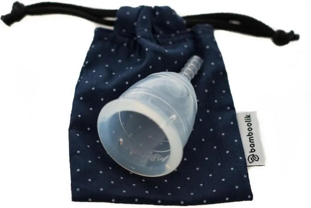 Bamboolik Menstruatiecup Zacht L - Transparant