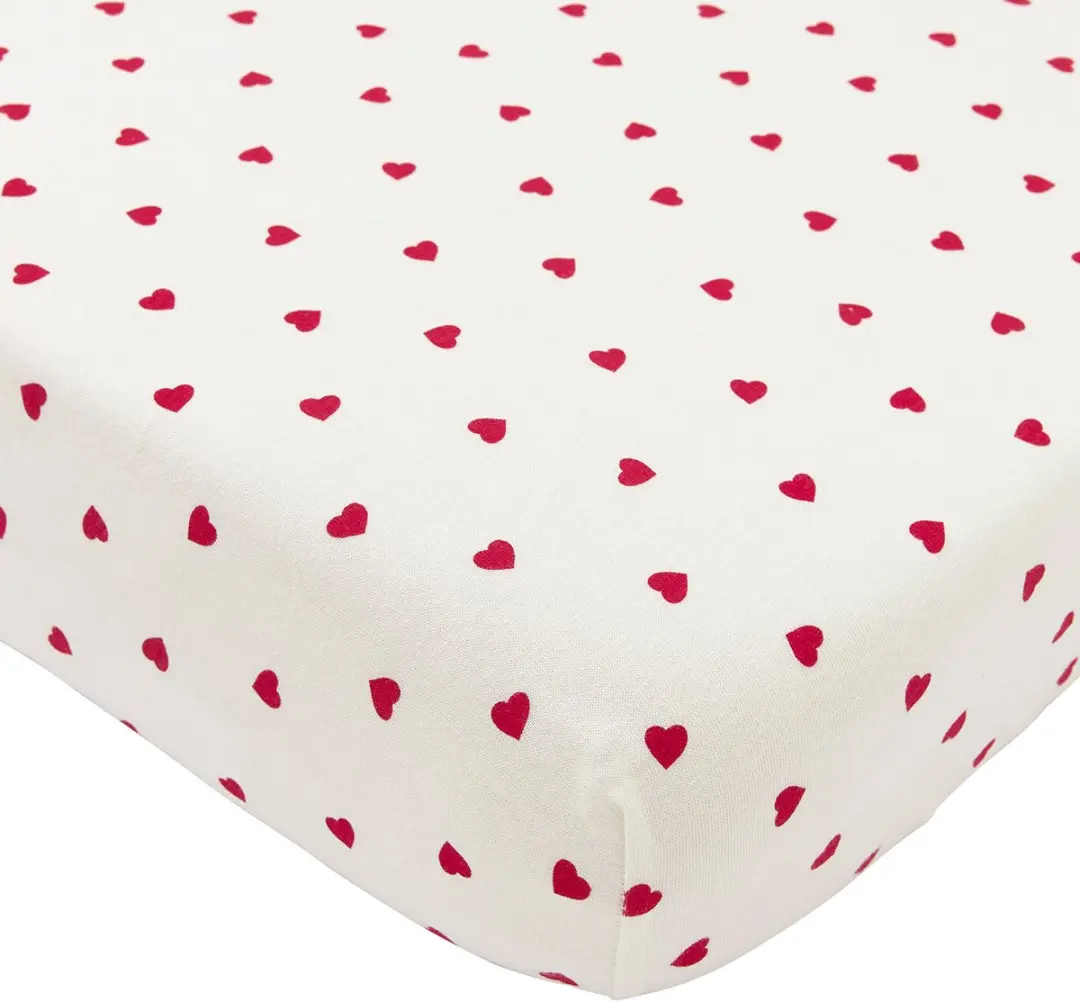 Meyco Baby Sweet Heart Hoeslaken Co-sleeper 50x90cm