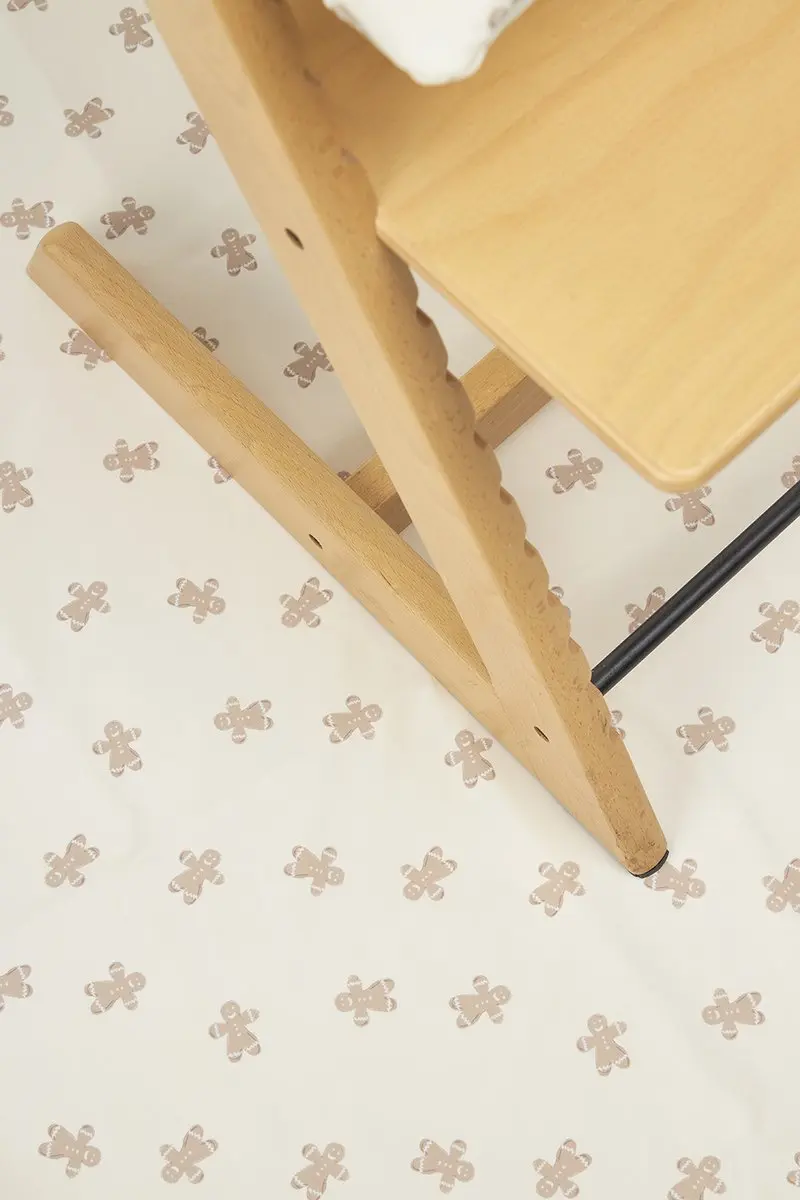 Meyco Baby Gingerbread Kinderstoel Knijpmat - Ø110cm - Soft Sand