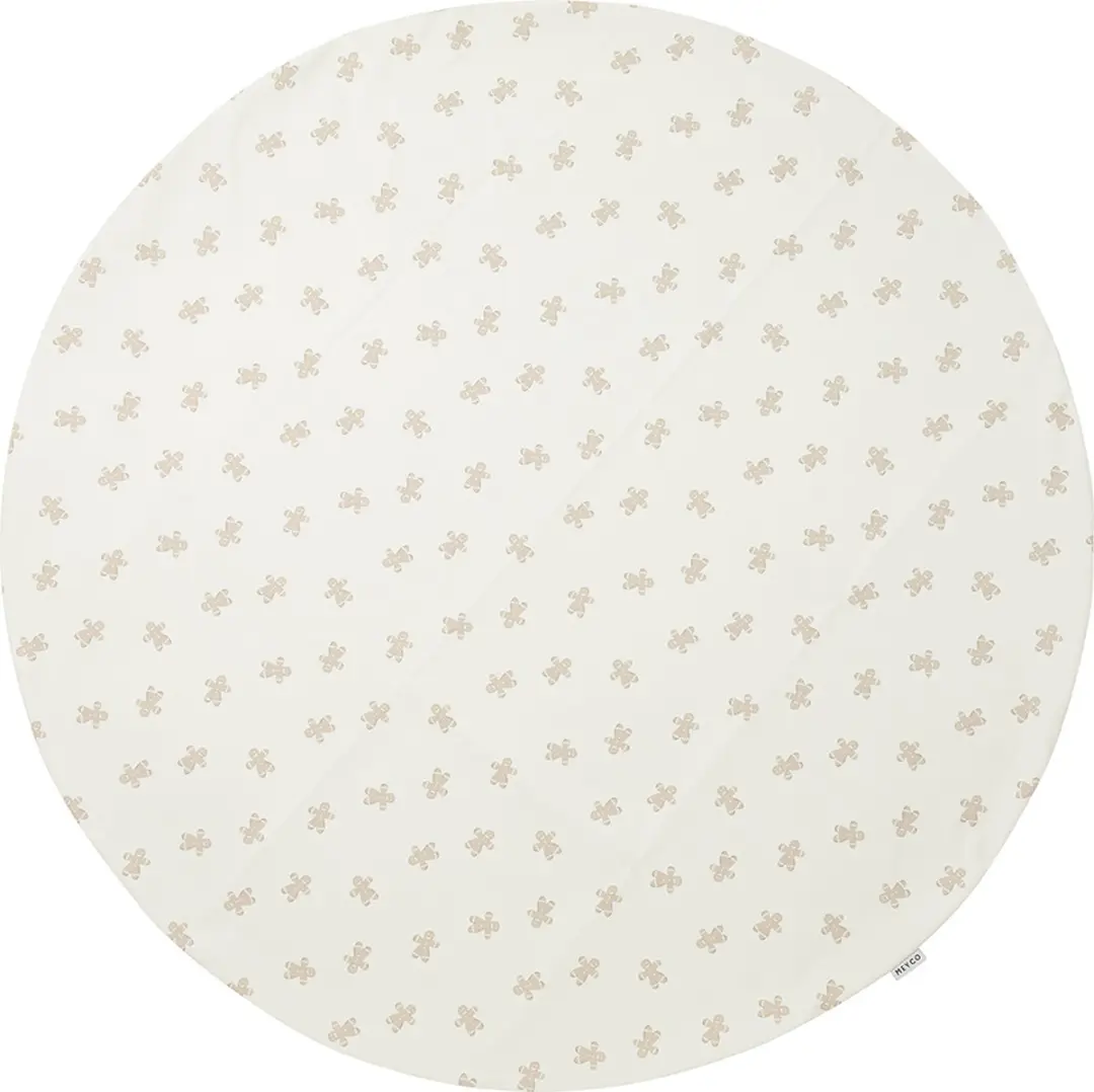 Meyco Baby Gingerbread Kinderstoel Knijpmat - Ø110cm - Soft Sand - afbeelding 6 van 6