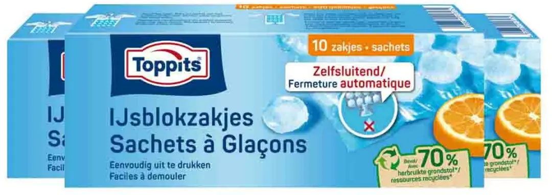Toppits IJsblokzakjes