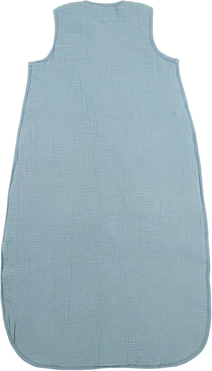 Meyco Baby Uni Baby Slaapzak 90cm - 2.0 TOG - Jeans Blue