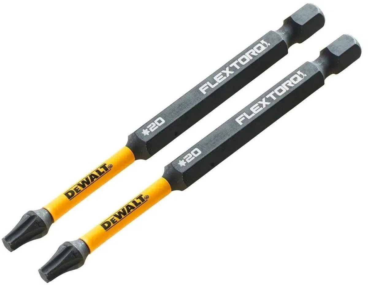 DeWalt DT70568T Extreme Impact Torsion Schroefbits T20 85mm - 2 Stuks