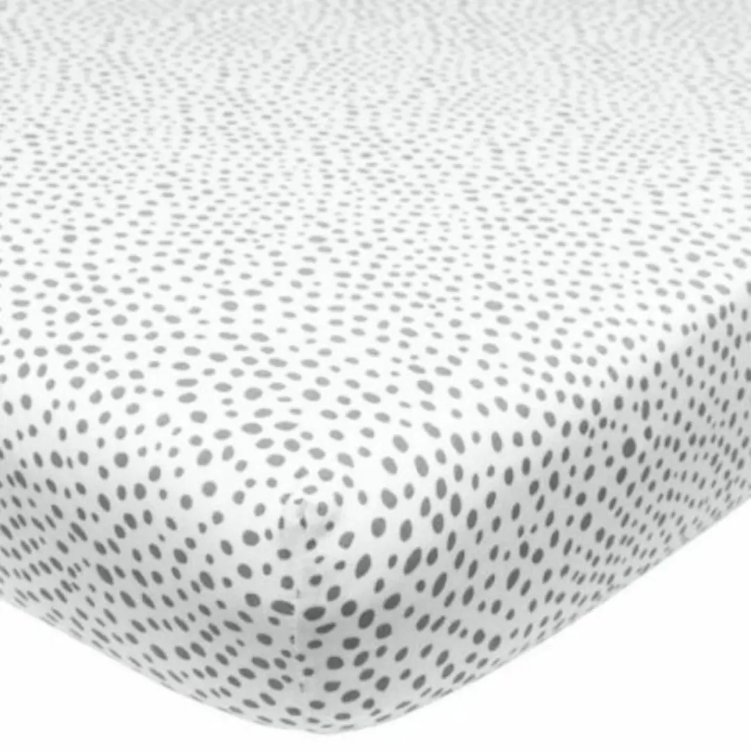 Meyco Cheetah Hoeslaken Grijs 90 x 200 cm