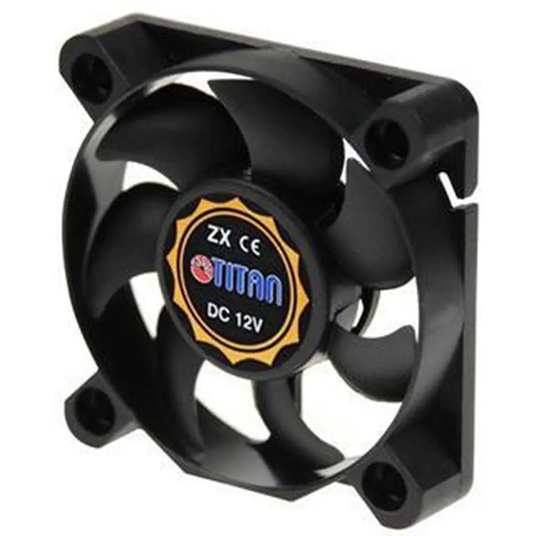Titan TFD-5010M12Z Ventilator 5cm - Zwart