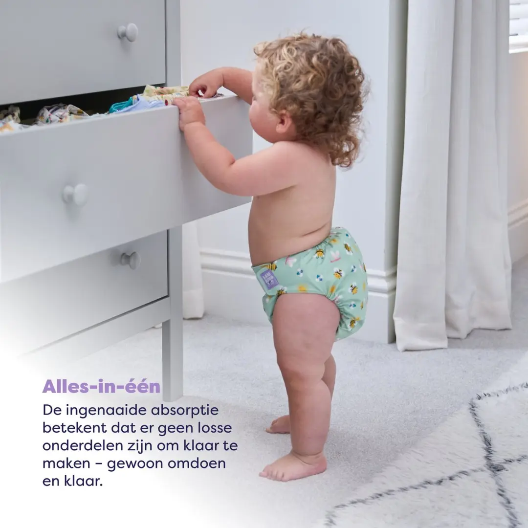 Bambino Mio Miosolo Alles-in-één Luier - Maat 2-6