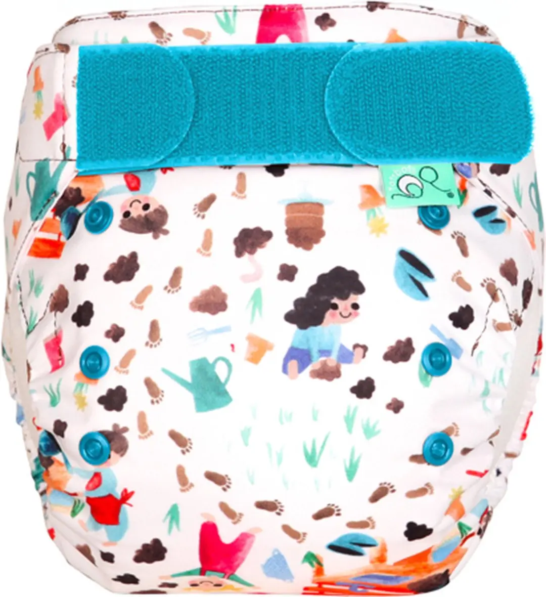 TotsBots Easyfit Mucky Pups All-in-One Luier