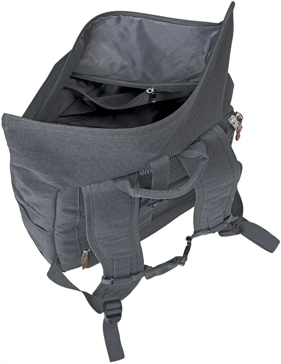 Travelite Basics Rollup Backpack 096310-05 - 15.6 inch - Anthraciet
