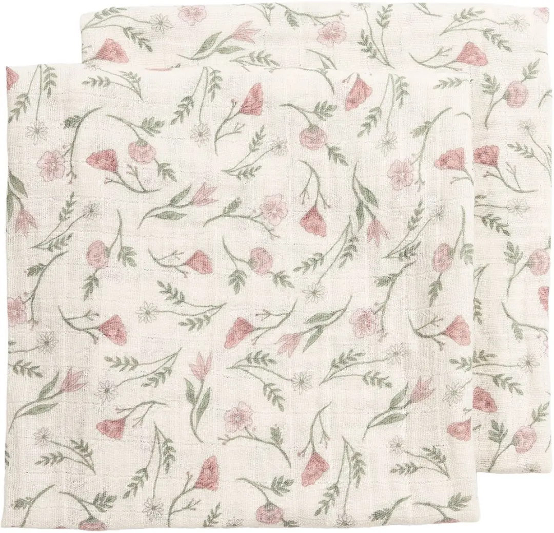 Meyco Baby Flower Hydrofiele Doeken 70x70cm
