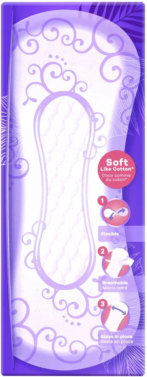 Always Soft Like Cotton Long Inlegkruisjes 48 Stuks - Wit