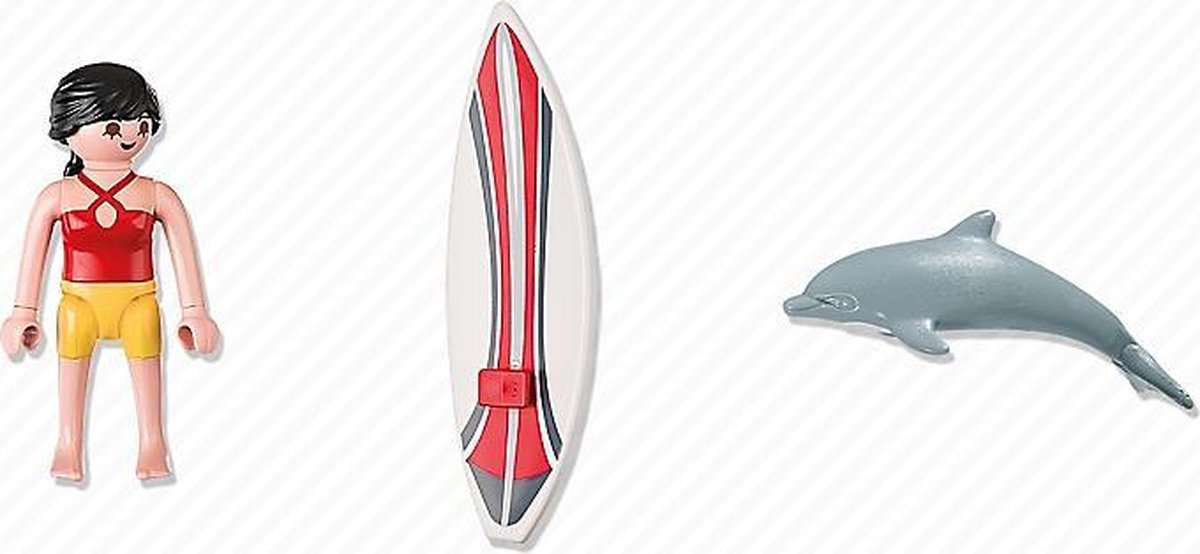 Playmobil Surfer met dolfijn - 5372