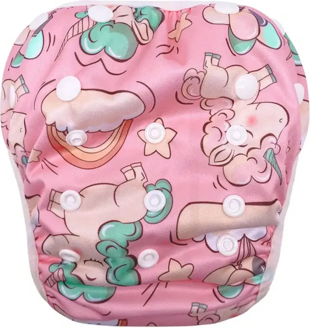 Happy Flute Zwemluier Unicorn Roze