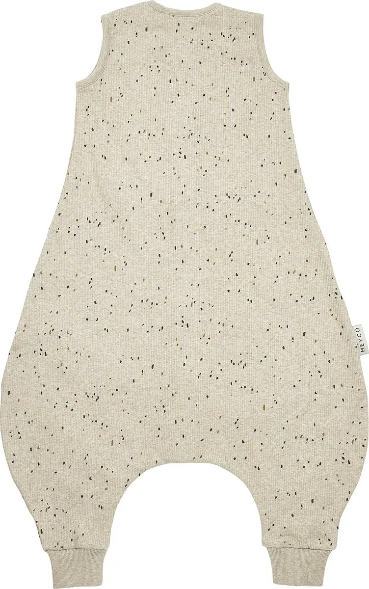 Meyco Baby Rib Mini Spot Slaapoverall - 104cm - 0.5 TOG