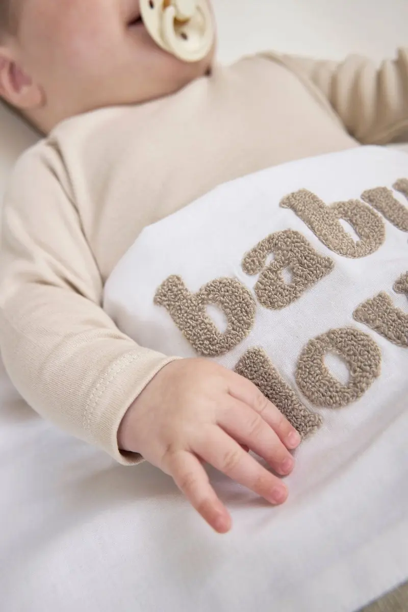 Meyco Baby Love WiegLaken Sand Melange 75x100cm - 0.3 TOG