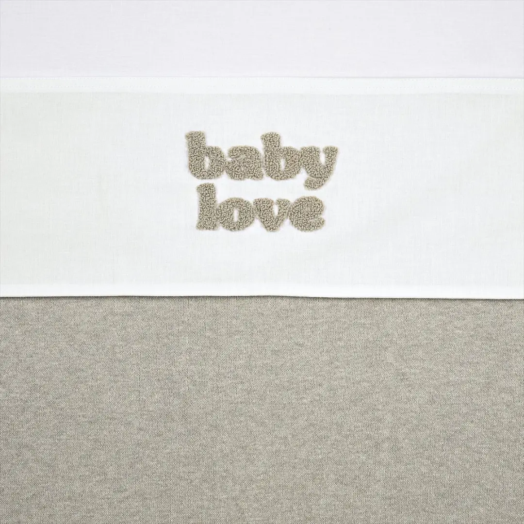 Meyco Baby Love WiegLaken Sand Melange 75x100cm