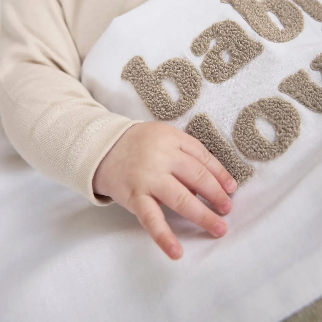 Meyco Baby Love WiegLaken Sand Melange 75x100cm - 0.3 TOG - afbeelding 6 van 6