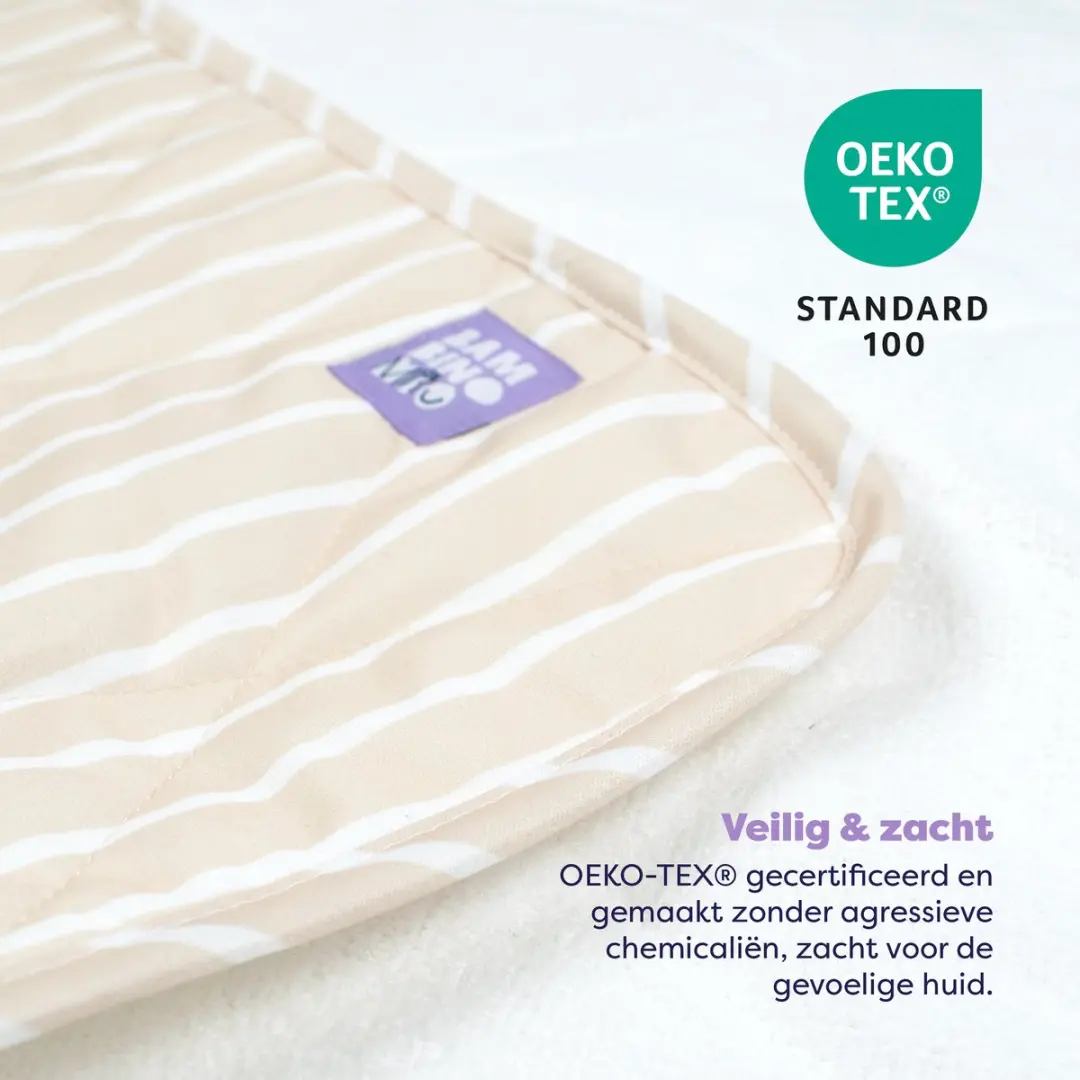 Bambino Mio Opvouwbaar Verschoningsmatje Neutral Stripe