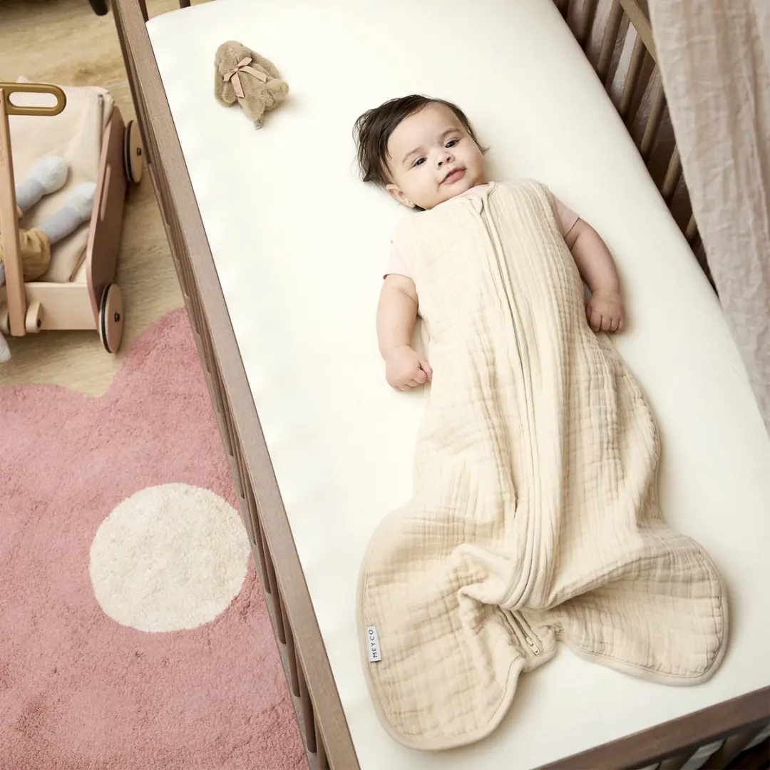 Meyco Baby Uni Hoeslaken Juniorbed Nature - 70x140/150cm