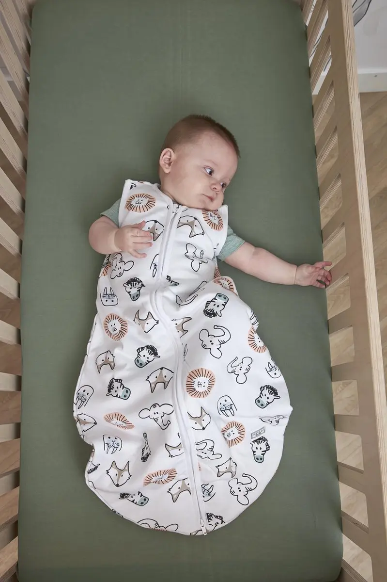 Meyco Baby Animal Slaapzak - 62cm - 2.5 TOG - Multicolor