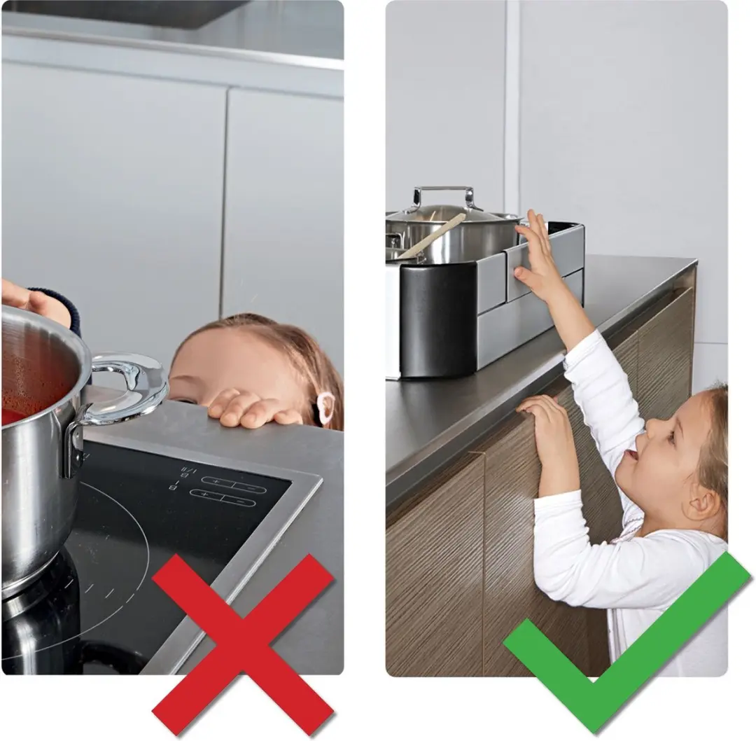 Reer SimplySafe Fornuisbeschermer XL - Kinderbeveiliging