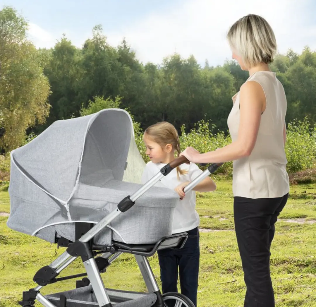 Reer Klamboe Kinderwagen - 100cm Wit