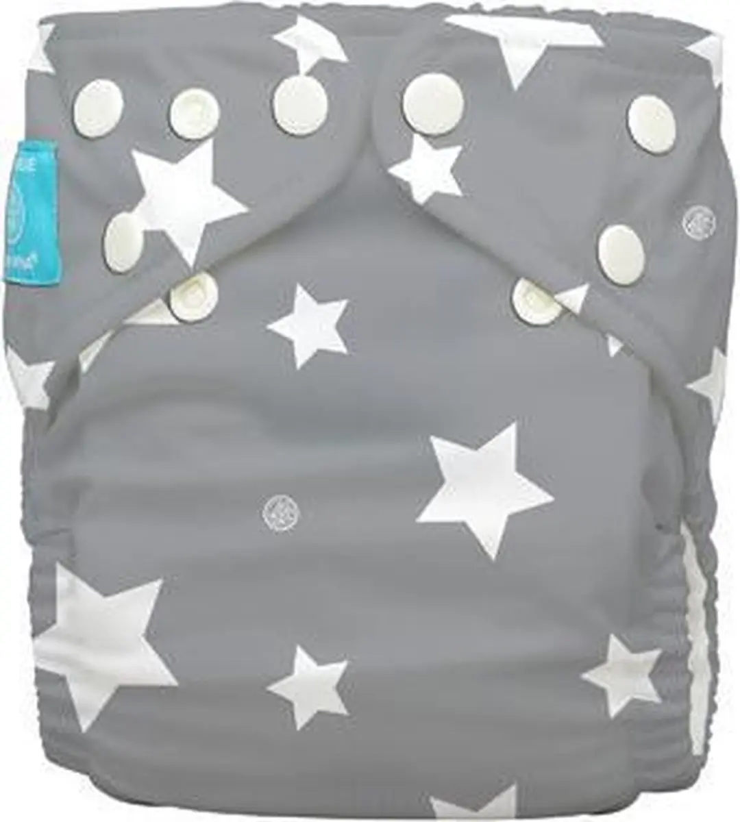 Charlie Banana Twinkle Little Star White Hybride AIO Luier