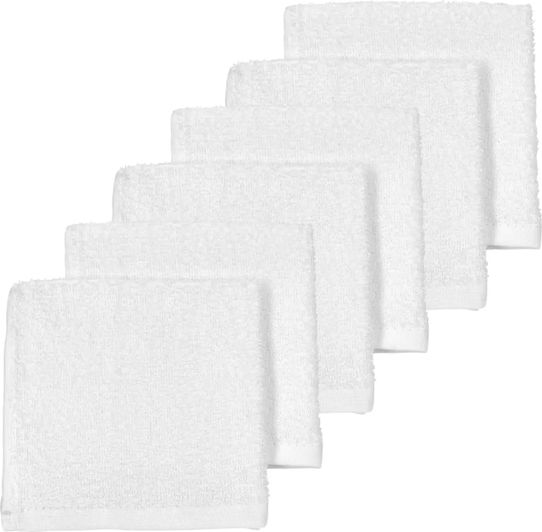Meyco Baby Uni White Monddoekjes 6x30x30cm