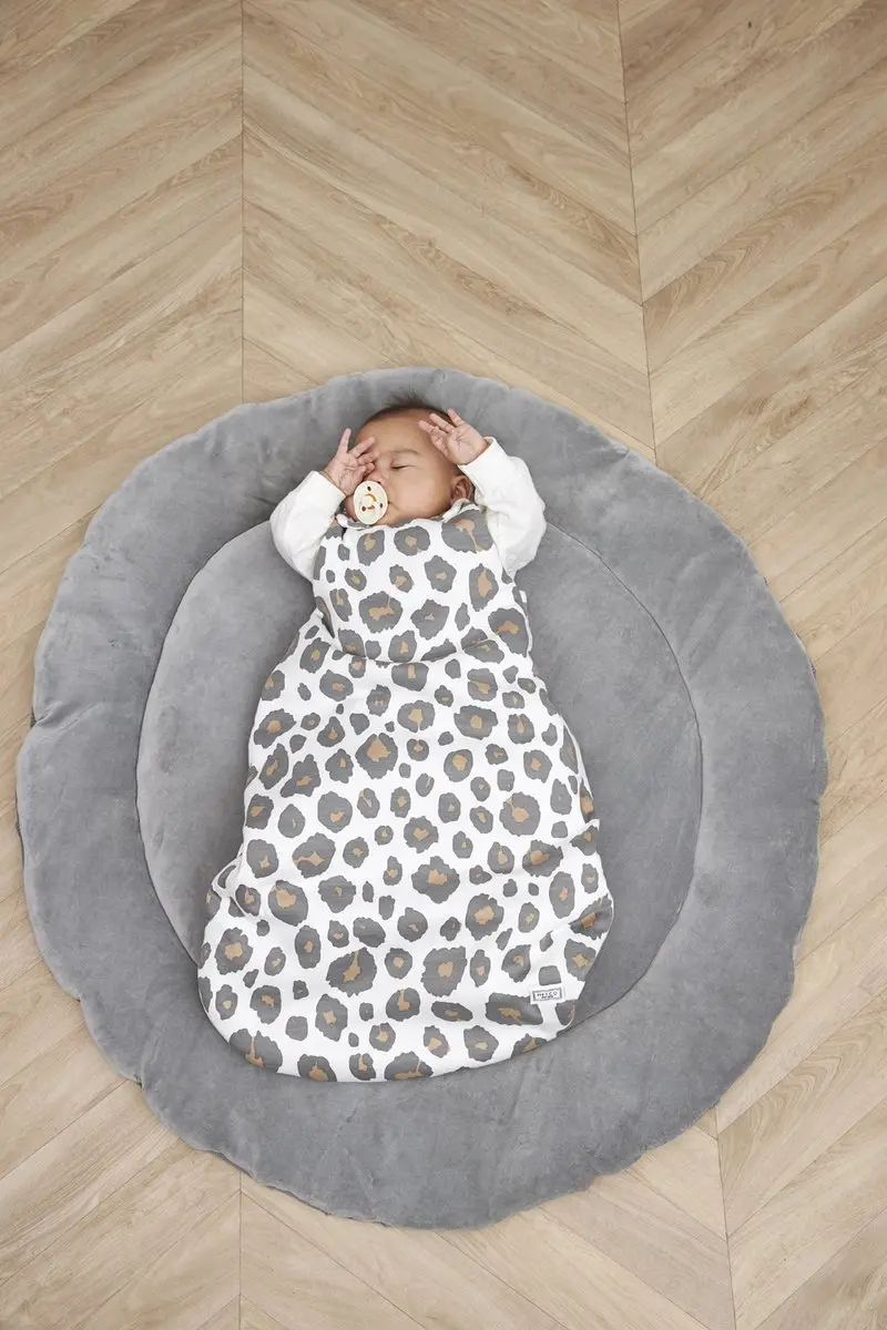 Meyco Baby Panter Slaapzak - 86cm - Neutral