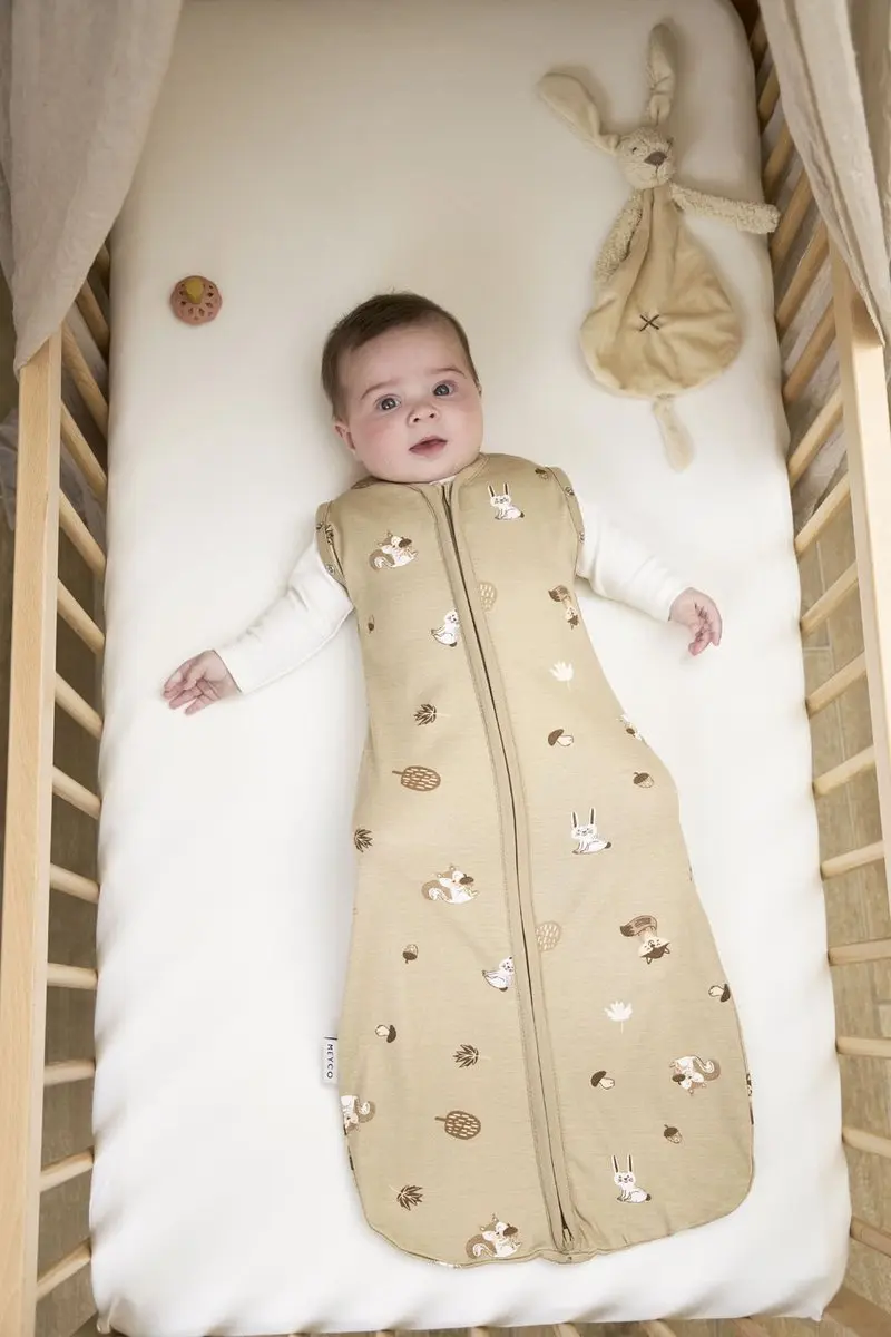 Meyco Baby Forest Animals Cocoon Inbakerslaapzak - 70cm - 0.3 TOG