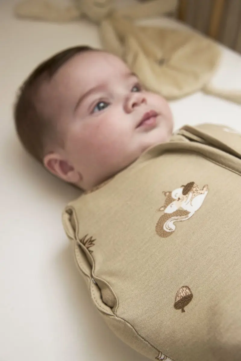 Meyco Baby Forest Animals Cocoon Inbakerslaapzak - 70cm - 0.3 TOG