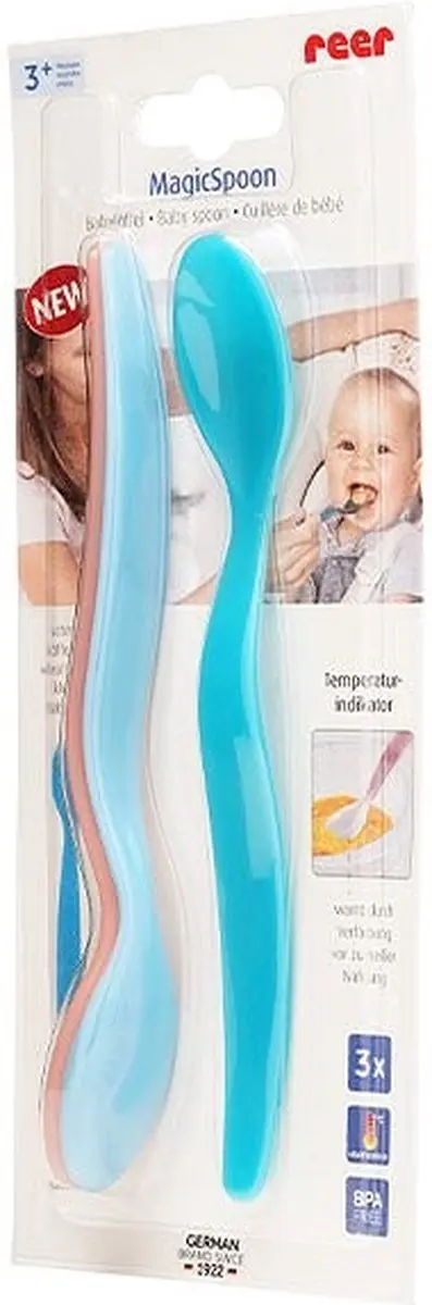 Reer Babylepels met Temperatuurindicator 3 Stuks - 17cm